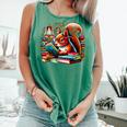 Squirrel Reading a Book Lover Bookworm Comfort Colors Tank Top Violet Squirrel Reading a Book Lover Bookworm Comfort Colors Tank Top Violet