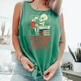 Staying Alive One Book At A Time Skeleton Reading Librarian Comfort Colors Tank Top Violet Staying Alive One Book At A Time Skeleton Reading Librarian Comfort Colors Tank Top Violet