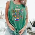 Support Public Libraries Book Nerd Outfit For Book Lovers Comfort Colors Tank Top Violet