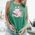 Teacher Valentine's Day All Booked For Valentines Reading Comfort Colors Tank Top Violet Teacher Valentine's Day All Booked For Valentines Reading Comfort Colors Tank Top Violet