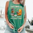 That's What I Do I Read Books And Forget Things Love Books Comfort Colors Tank Top Violet