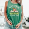 That's What I Do I Read Books And I Know Things Reading Comfort Colors Tank Top Violet