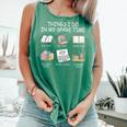 Things I Do In My Spare Time Read Books Buy Books Comfort Colors Tank Top Violet