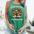 History Book Education Freedom Teacher Women Men Kids Comfort Colors Tank Top Violet