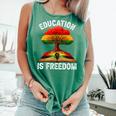History Education Is Freedom Books Black History Comfort Colors Tank Top Violet History Education Is Freedom Books Black History Comfort Colors Tank Top Violet