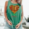 History Education Is Freedom Books Black History Heart Comfort Colors Tank Top Violet