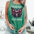You Had Me At Trigger Warning ShirtTrigger Warning Books Comfort Colors Tank Top Violet