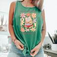 Valentine All Booked For Valentines Book Lovers Teacher Kids Comfort Colors Tank Top Violet