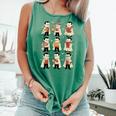 Vampire Reading Books Halloween Cute Teens Kids Comfort Colors Tank Top Violet