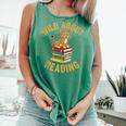 Wild About Reading Cute Leopard Teacher Kids Book Lover Comfort Colors Tank Top Violet Wild About Reading Cute Leopard Teacher Kids Book Lover Comfort Colors Tank Top Violet