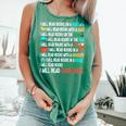 I Will Read Books On A Boat & Everywhere Reading Book Comfort Colors Tank Top Violet