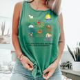 I Will Read Books On A Boat And Everywhere Reading Teachers Comfort Colors Tank Top Violet