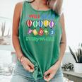 I Will Read Books Everywhere Across America Child Readers Comfort Colors Tank Top Violet