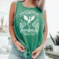 Women Dragons Bookish Fantasy Book Club Book Lover Reader Comfort Colors Tank Top Violet