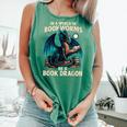 In a World Of Bookworms Be a Book Dragon Reading Comfort Colors Tank Top Violet In a World Of Bookworms Be a Book Dragon Reading Comfort Colors Tank Top Violet