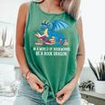 In A World Full Of Bookworms Be A Book Dragon Comfort Colors Tank Top Violet In A World Full Of Bookworms Be A Book Dragon Comfort Colors Tank Top Violet