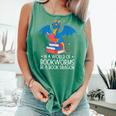 In A World Full Of Bookworms Be A Book Dragon Reading Comfort Colors Tank Top Violet