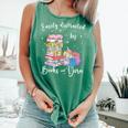 Yarn Quote Easily Distracted By Books And Yarn Reader Comfort Colors Tank Top Violet Yarn Quote Easily Distracted By Books And Yarn Reader Comfort Colors Tank Top Violet