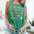 Yes I Really Do Need All These Books Comfort Colors Tank Top Violet
