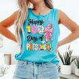 100th Day Of School Teacher Books 100 Days Of Preschool Girl Comfort Colors Tank Top Light Green 100th Day Of School Teacher Books 100 Days Of Preschool Girl Comfort Colors Tank Top Light Green