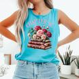 16th Birthday Chapter 16 Birthday Shirt Women Book Lover Comfort Colors Tank Top Light Green