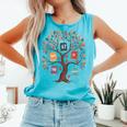 67 Days In The Books Reading Teacher 67th Day Of School Comfort Colors Tank Top Light Green