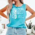Abibliophobia Reading Bookworm Comfort Colors Tank Top Light Green Abibliophobia Reading Bookworm Comfort Colors Tank Top Light Green