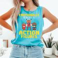 Action Figure Collector Comic Books Comfort Colors Tank Top Light Green Action Figure Collector Comic Books Comfort Colors Tank Top Light Green