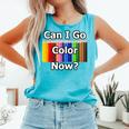 Adult Coloring Book Can I Go Color Now Women Men Adults Premium Tri-Blend Comfort Colors Tank Top Light Green Adult Coloring Book Can I Go Color Now Women Men Adults Premium Tri-Blend Comfort Colors Tank Top Light Green