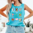 Ally Anti Trump Liberal BLM Love Is Love Banned Books Icons Comfort Colors Tank Top Light Green