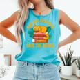 Ban The Fascist Save The Books For a Book Fan Comfort Colors Tank Top Light Green