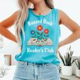 Banned Book Readers Club Comfort Colors Tank Top Light Green
