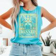 Banned Books Librarian Book Readers I m With The Banned Comfort Colors Tank Top Light Green