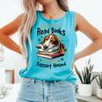 Basset Hound Dog Breed I Just Want To Read Books And Pet My Comfort Colors Tank Top Light Green Basset Hound Dog Breed I Just Want To Read Books And Pet My Comfort Colors Tank Top Light Green