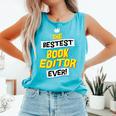 Best Book Editor Job Occupation Premium Tri-Blend Comfort Colors Tank Top Light Green Best Book Editor Job Occupation Premium Tri-Blend Comfort Colors Tank Top Light Green
