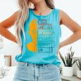 I Like Big Books And I Cannot Lie Apparel Comfort Colors Tank Top Light Green