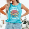 I Like Big Books Cannot Lie Librarian Reading Teacher Comfort Colors Tank Top Light Green I Like Big Books Cannot Lie Librarian Reading Teacher Comfort Colors Tank Top Light Green