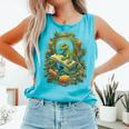 Book Dragon Reading Books Bookworm Fantasy Comfort Colors Tank Top Light Green Book Dragon Reading Books Bookworm Fantasy Comfort Colors Tank Top Light Green