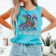 Be a Book Dragon Reading Comfort Colors Tank Top Light Green