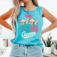 Book Fair Queen Comfort Colors Tank Top Light Green Book Fair Queen Comfort Colors Tank Top Light Green