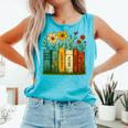 Book Flower 8647 Foxtrots Deltas Tangos Comfort Colors Tank Top Light Green Book Flower 8647 Foxtrots Deltas Tangos Comfort Colors Tank Top Light Green