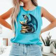 Book Lover Bookworm Reading Books Dragon Sci-Fi Character Comfort Colors Tank Top Light Green Book Lover Bookworm Reading Books Dragon Sci-Fi Character Comfort Colors Tank Top Light Green