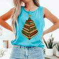Book Lover Christmas Graphic For Librarians Comfort Colors Tank Top Light Green Book Lover Christmas Graphic For Librarians Comfort Colors Tank Top Light Green