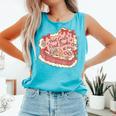 Book Lover Hot Girls Read Books Tee Comfort Colors Tank Top Light Green