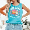 Book Nerd Just A Girl Who Loves Books Literary Enthusiast Comfort Colors Tank Top Light Green Book Nerd Just A Girl Who Loves Books Literary Enthusiast Comfort Colors Tank Top Light Green