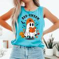 Book Worm Halloween Costume For Book Lovers Comfort Colors Tank Top Light Green