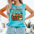 All Booked For Christmas Book Lover Comfort Colors Tank Top Light Green All Booked For Christmas Book Lover Comfort Colors Tank Top Light Green