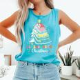 All Booked For Christmas Book Tree Lights Christmas Library Comfort Colors Tank Top Light Green All Booked For Christmas Book Tree Lights Christmas Library Comfort Colors Tank Top Light Green
