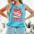 All Booked For Valentine Book Lovers Teacher Girl Women Kid Comfort Colors Tank Top Light Green