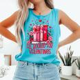 All Booked For Valentines Book Lovers Teacher Valentines Comfort Colors Tank Top Light Green